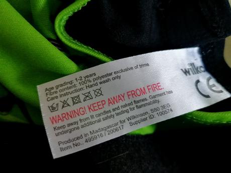 Frankenstein komplet kostým veľ. 86-92,