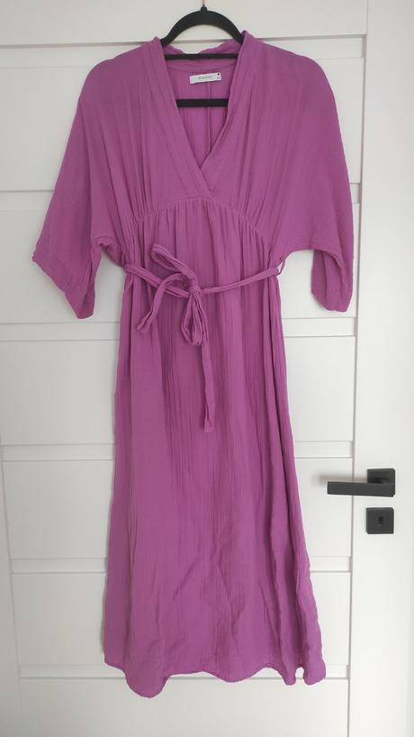 Mušelínové tehotenské šaty, reserved,s