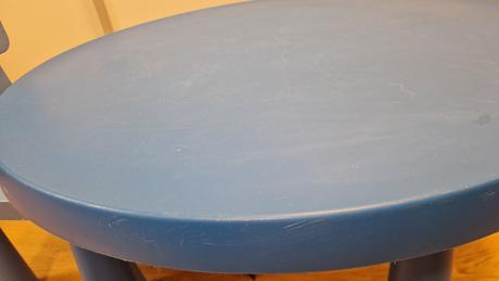 Ikea mammut okruhly stol so stolickou, 