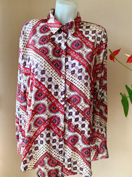 Krasna bluza, zara,xxl