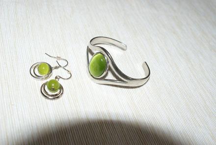 Set nausnice a naramok,