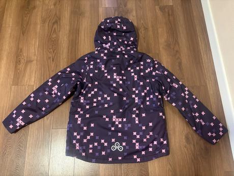 Fialova lyziarska bunda, crivit,146