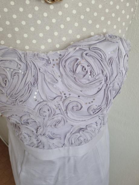 Levandulove korzetove saty orsay 38, orsay,38