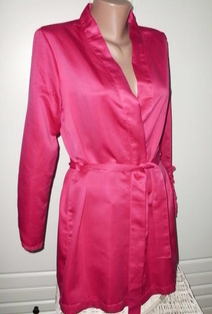 Ľahký saténový župan - veľ. 38/40, esmara,m