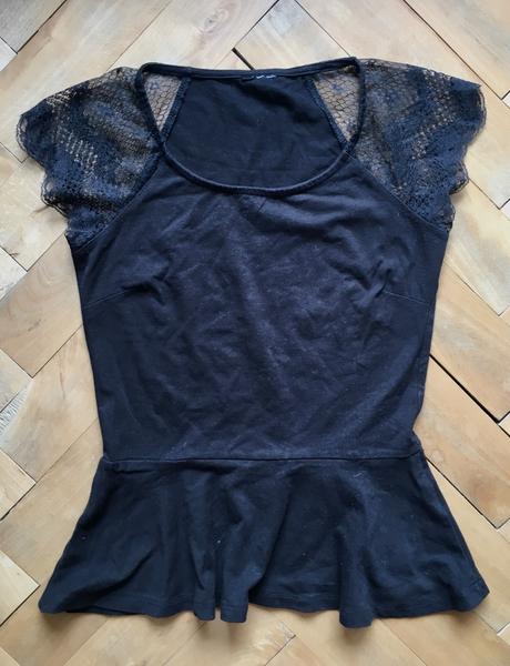 Tričko s čipkou, amisu,xs