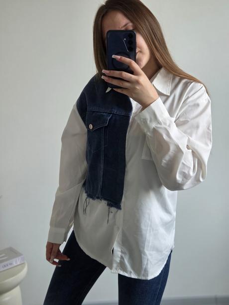 Oversize košeľa s/m, s