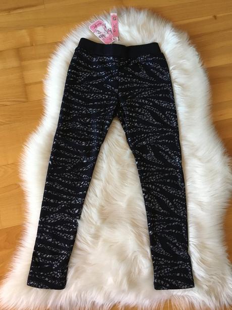 Dievčenské zateplené legíny - 2 farby., kugo,128 / 134 / 140 / 146