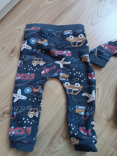 Súprava mikina a tepláky vzor dopravné prostriedky, f&f,92