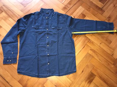Pánska tmavomodrá košeľa, xl