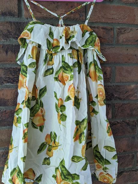 Vzdušné šaty s potlačou citrusov, next,116