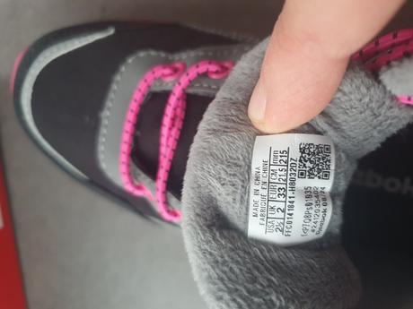 Úplne nové dievčenské turistické topánky reebok 33, reebok,33