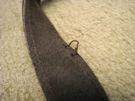 Hnedá kožená kabelka,