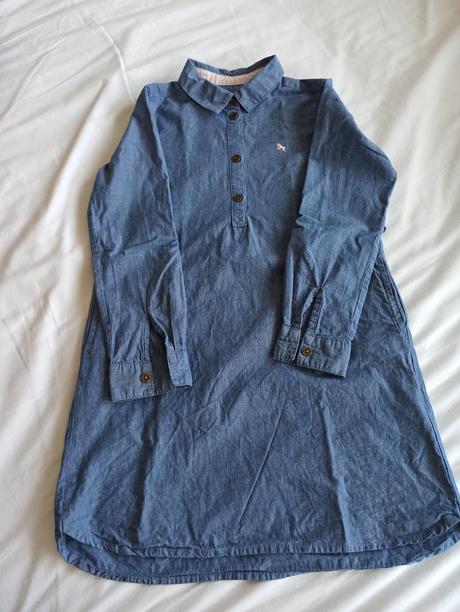 Košeľové šaty, h&m,122