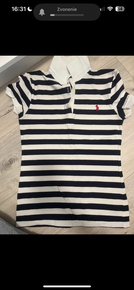 Combo - biele nohavice a tricko rl, xs