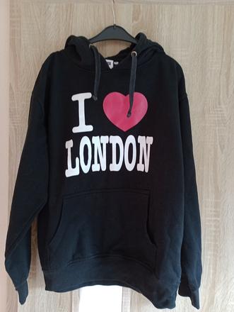Mikina i love london, m