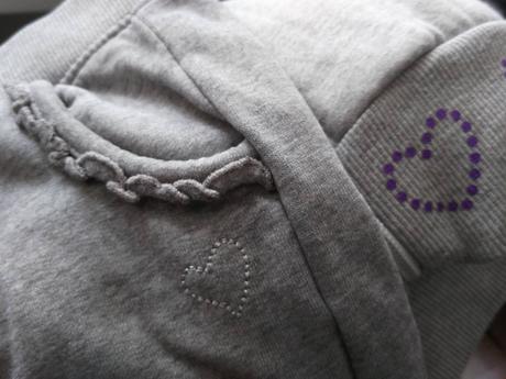 Tepláky so srdiečkami, 128