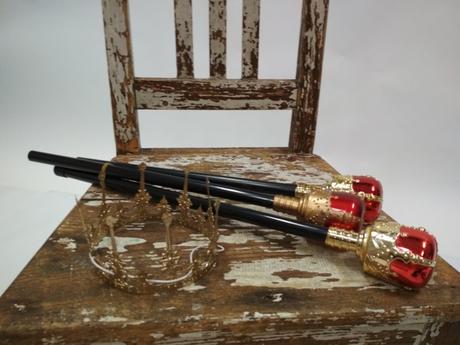 Karnevalové doplnky aj na fotenie,