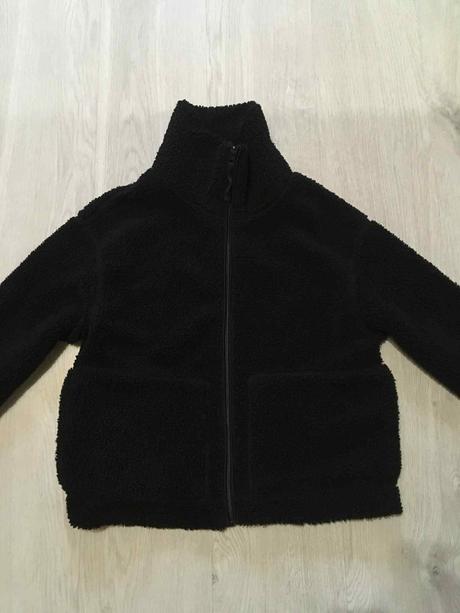 H&m damska stylova chlpata bundicka-bombera-ovecka, h&m,m