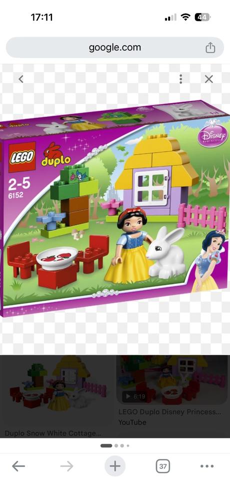 Lego duplo disney princezné,