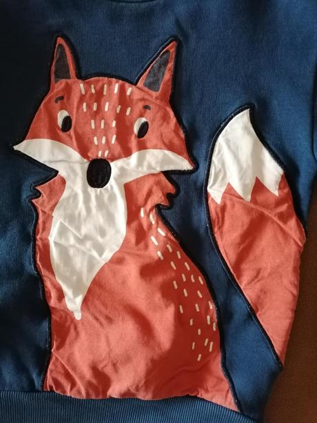 Mikina s líškou, lindex,116