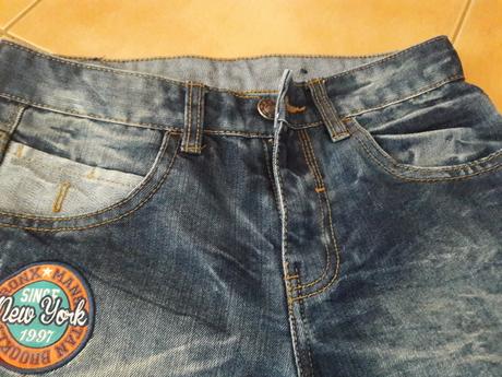 Detské riflové kraťasy, 152