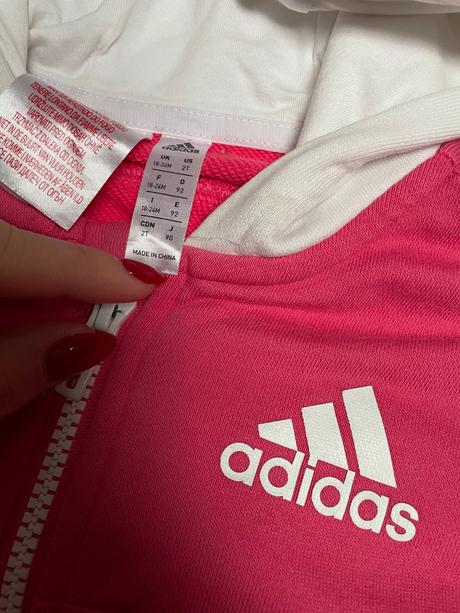 Adidas skrátená štýlová mikina top stav, adidas,92