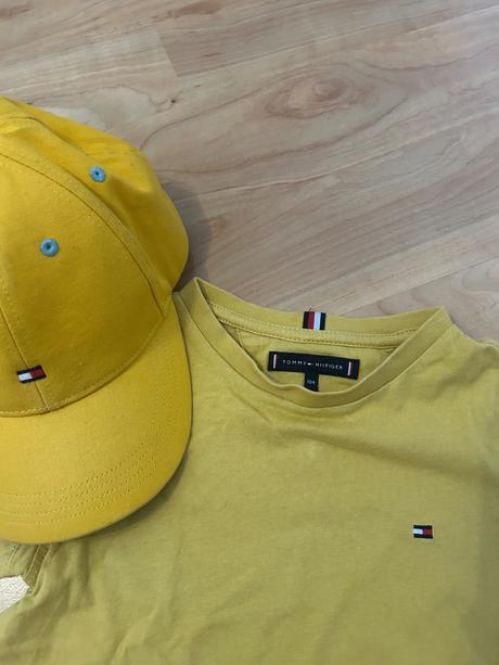 Šiltovka tommy hilfiger +tricko th, tommy hilfiger,104