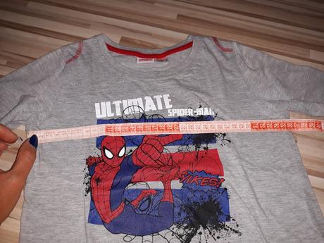 Chlapčenské tričko so spidermanom 110/116, 116