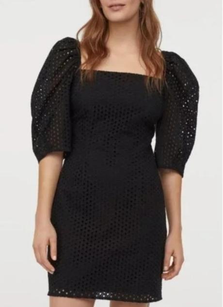 Šaty s výšivkou h&m 36/38, h&m,36 / 38