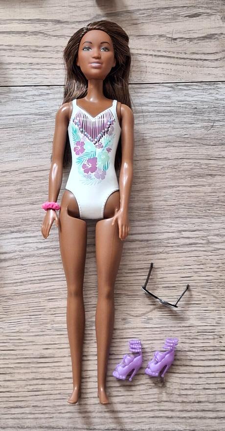 Nehrané bábiky barbie mattel extra,černošky,ohybné,