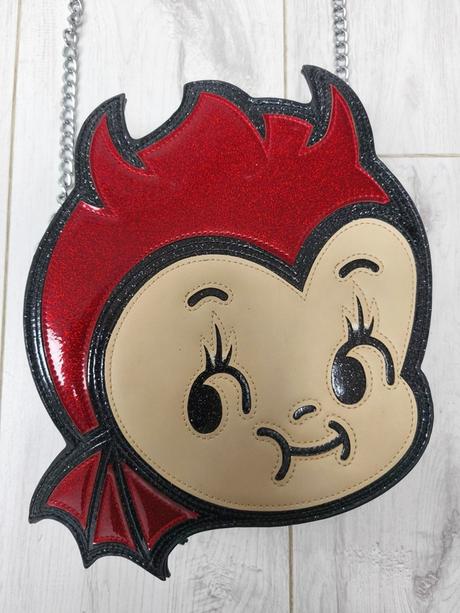 Panková crossbody kabelka sourpuss, 