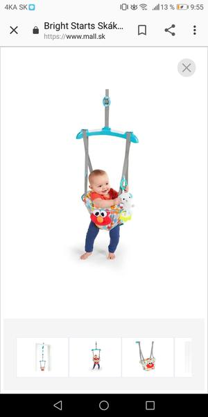 Skákadlo pre bábo do dverí