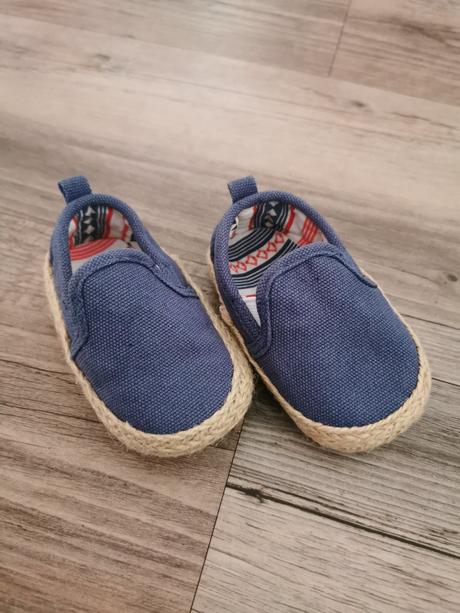 Modré capačky v štýle espadrilky f&f, f&f,<17