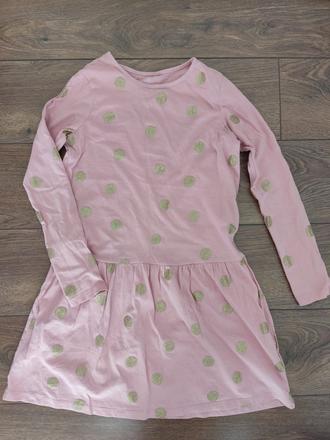 Dievčenské saty, h&m,128