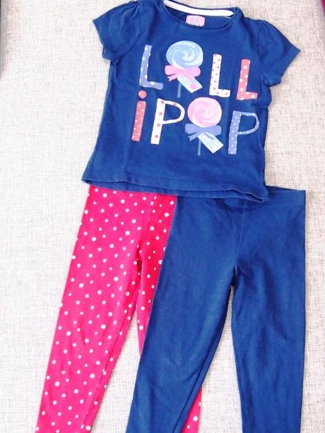 2ks legíny - min. nosené, f&f,92