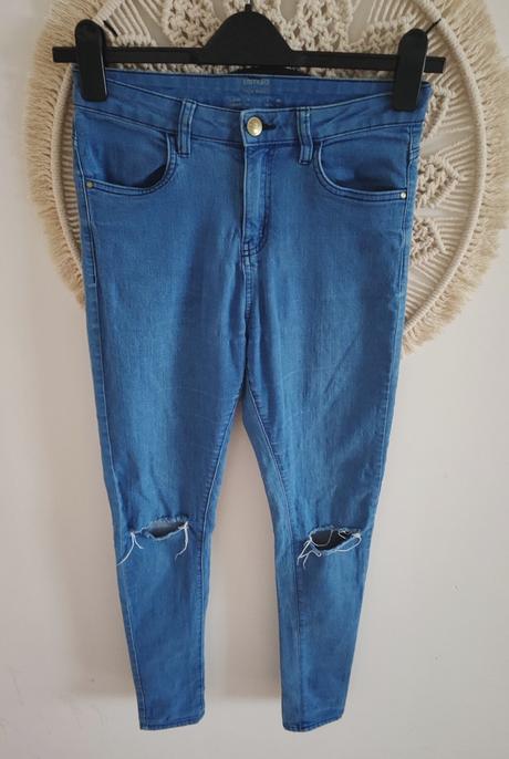 Elastické džínsy s vysokým pásom, esmara,m