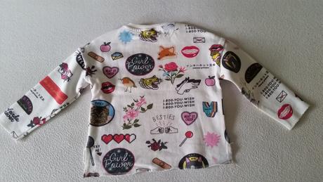 Popísaná mikina zara, zara,110