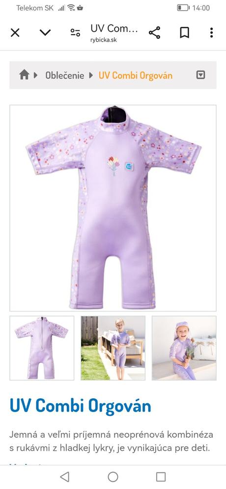 Neoprénová kombinéza, splash about,116