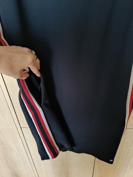 Tmavomodré šaty tommy hilfiger, tommy hilfiger,s