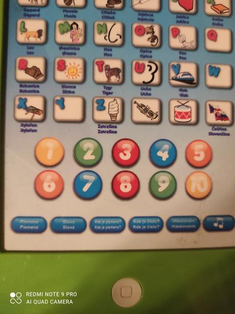 Tablet detský, 