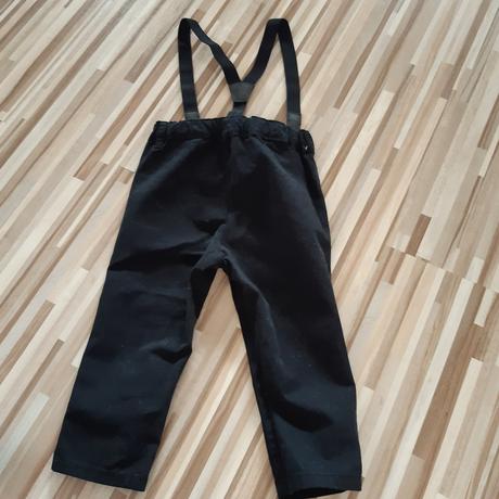 Nenosené nohavice s trakmi, h&m,86