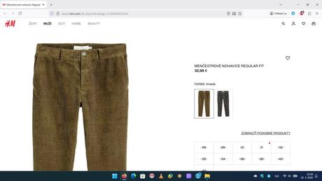 Cargo nohavice hm (kapsáče), h&m,34 / l
