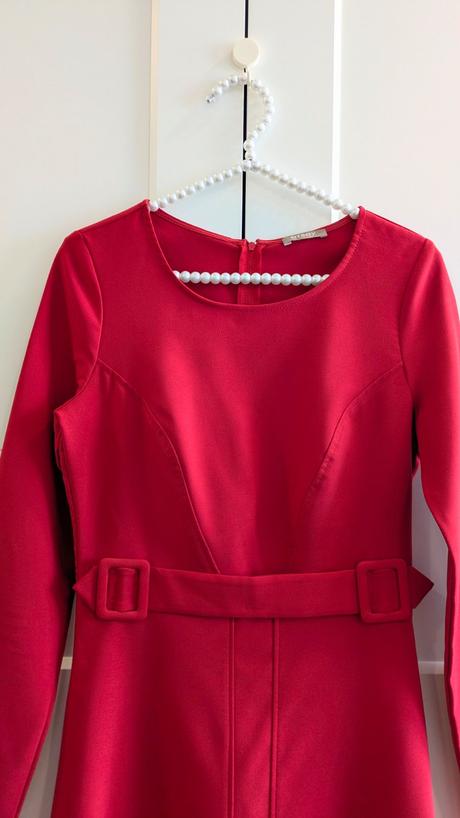 Červené šaty orsay, orsay,s