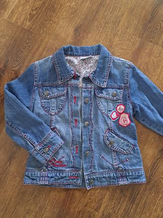 Riflová bundička 116/122, dopodopo,116