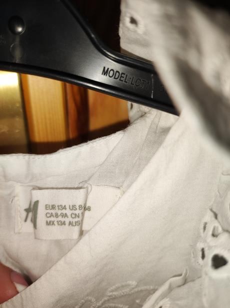 Letné dievčenské šaty, h&m,134