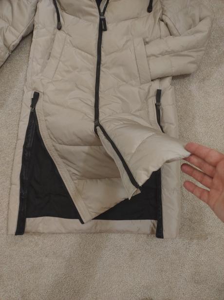 Béžová bunda s, s