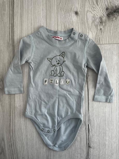 Bledomodré dlhorukavove body, mariquita,68