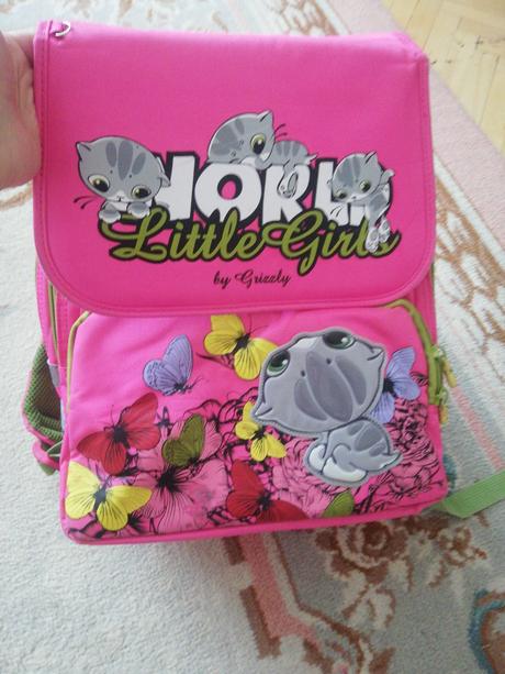 Školská taška grizzly,