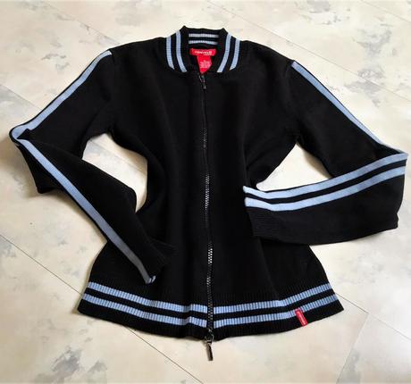 Slim mikinka na zips, kenvelo,m