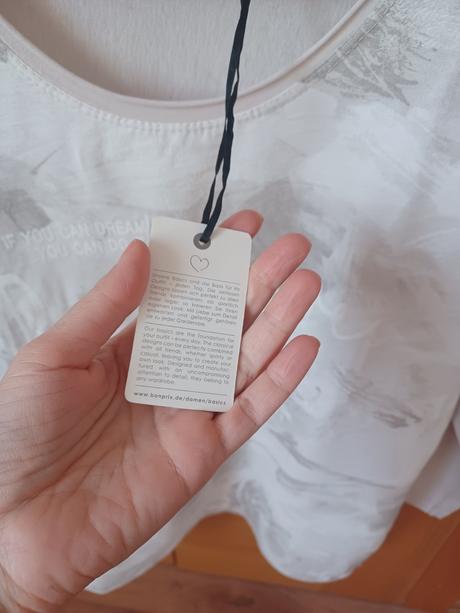 Bavlnené tričko, bonprix,l